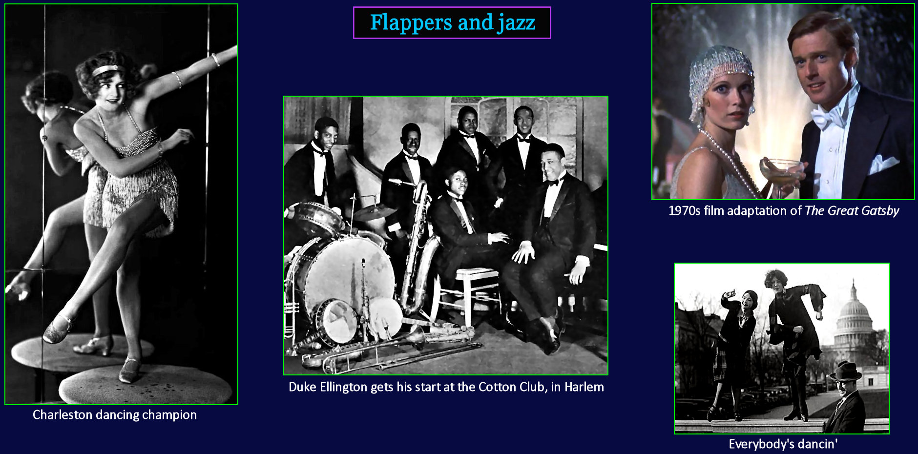Flappers and jazz, 1920s